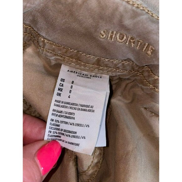American Eagle Ladies Shorts Size 0 - Picture 3 of 4